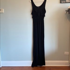 Classic Black Maxi Dress